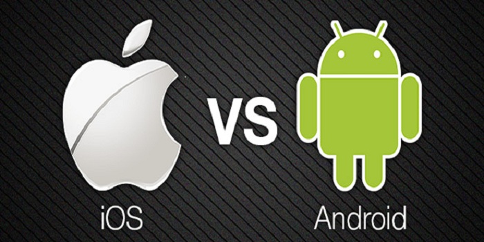 تفاوت اندروید با ios