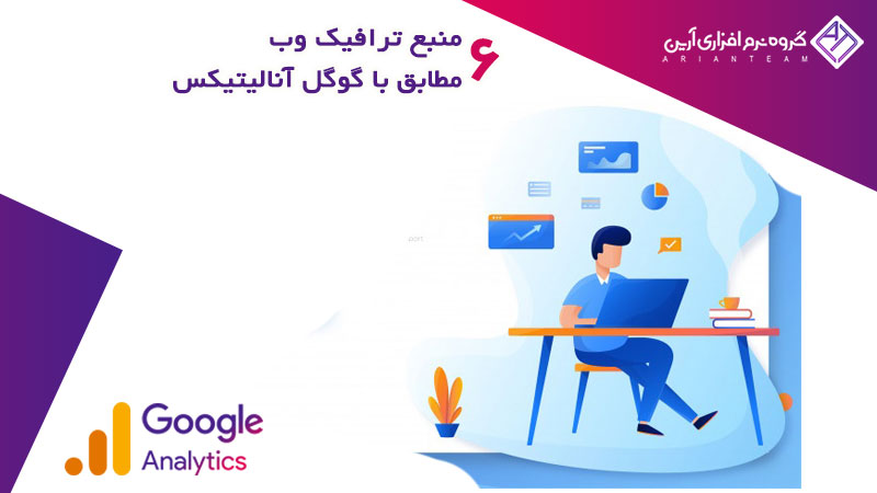 6 منبع ترافیک وب مطابق با گوگل آنالیتیکس